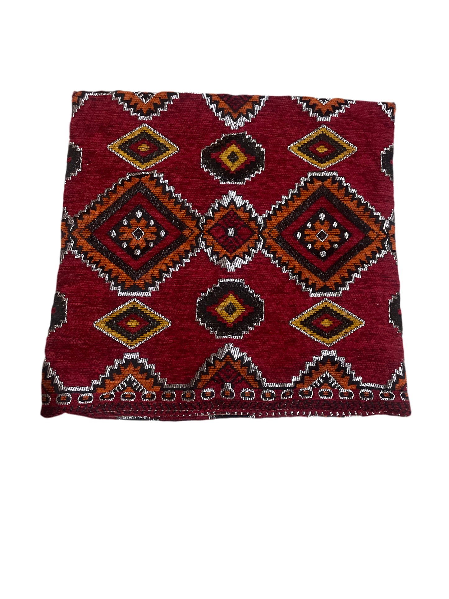 Lot 2 Housses de coussin berbères 30x30 cm – Décoration artisanale orientale