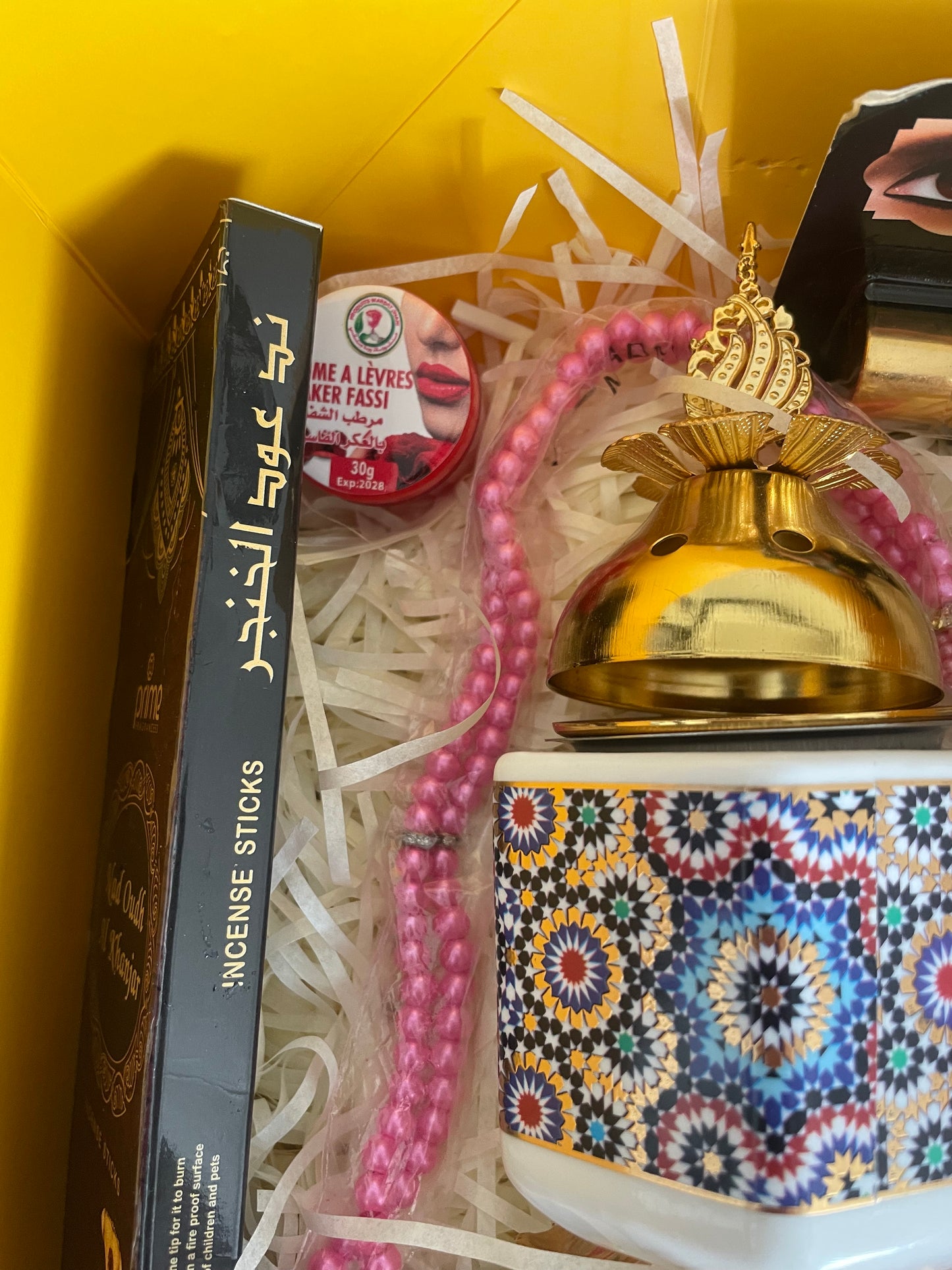 Coffrets cadeaux Senteurs Orientales -Encens, Bougie& Soins du Maroc