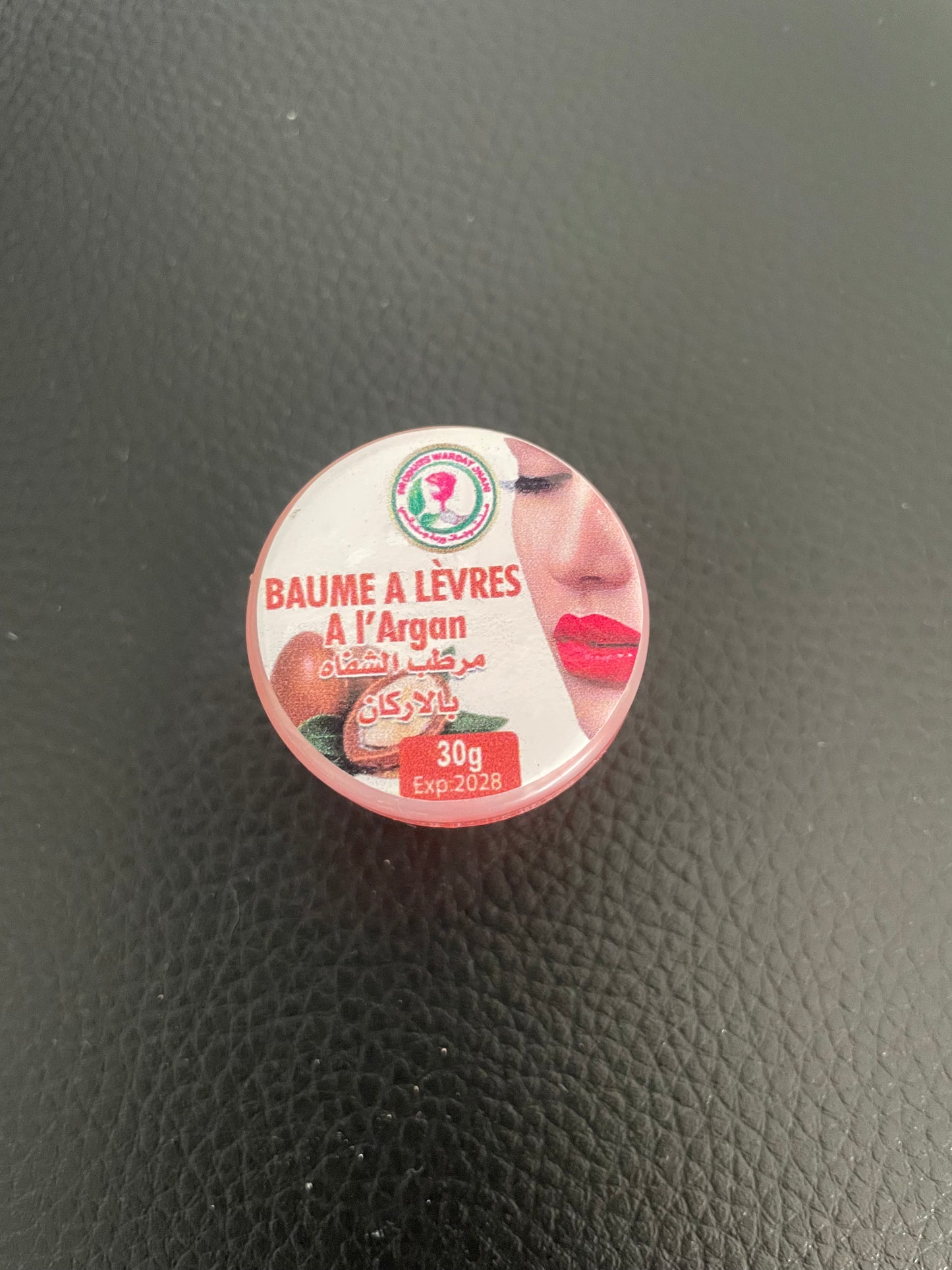 Baume à Lèvres Naturel – Argan – Hydratation & Éclat 30g