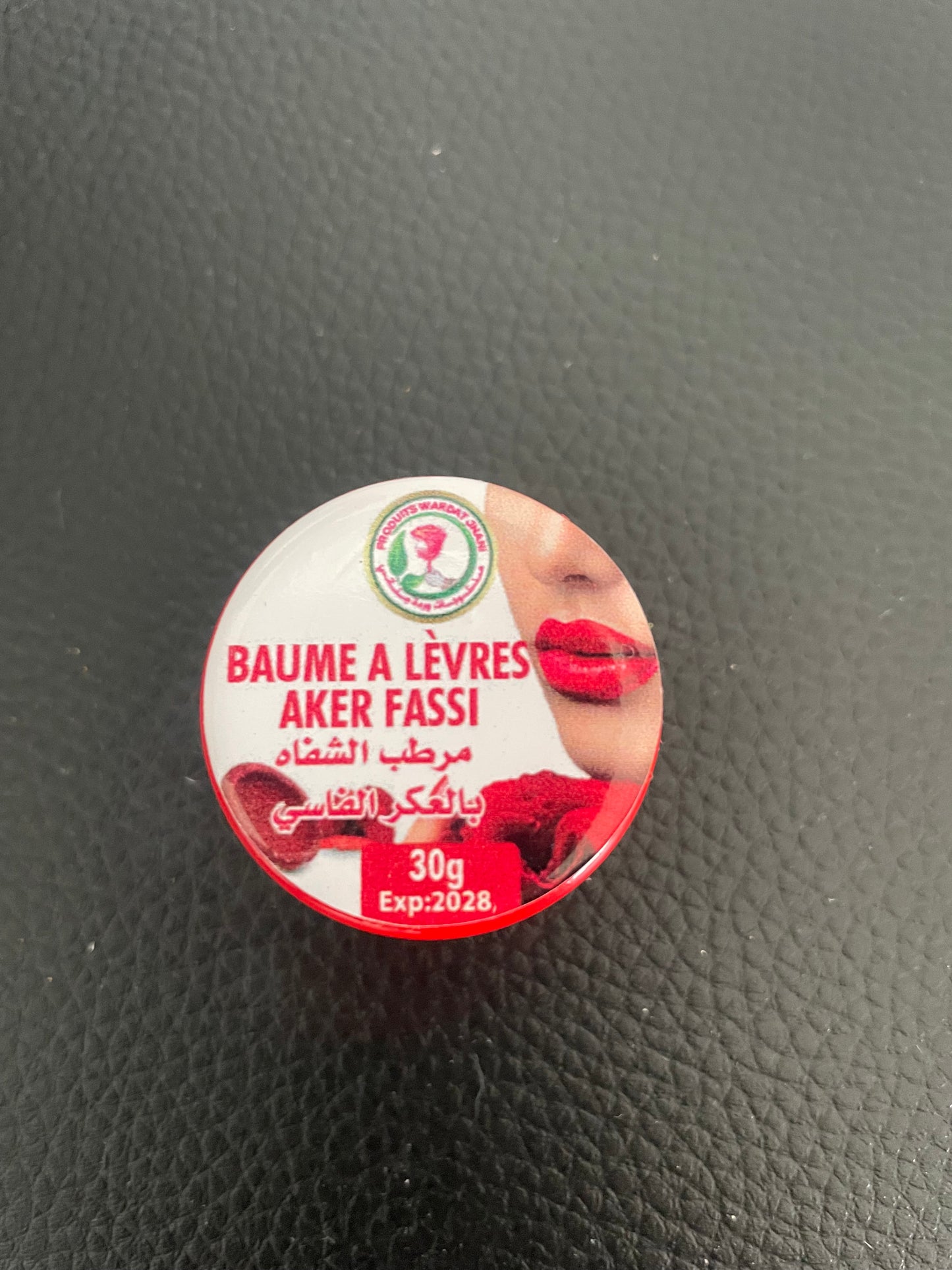Baume à Lèvres Naturel – Aker Fassi – Hydratation & Éclat 30g