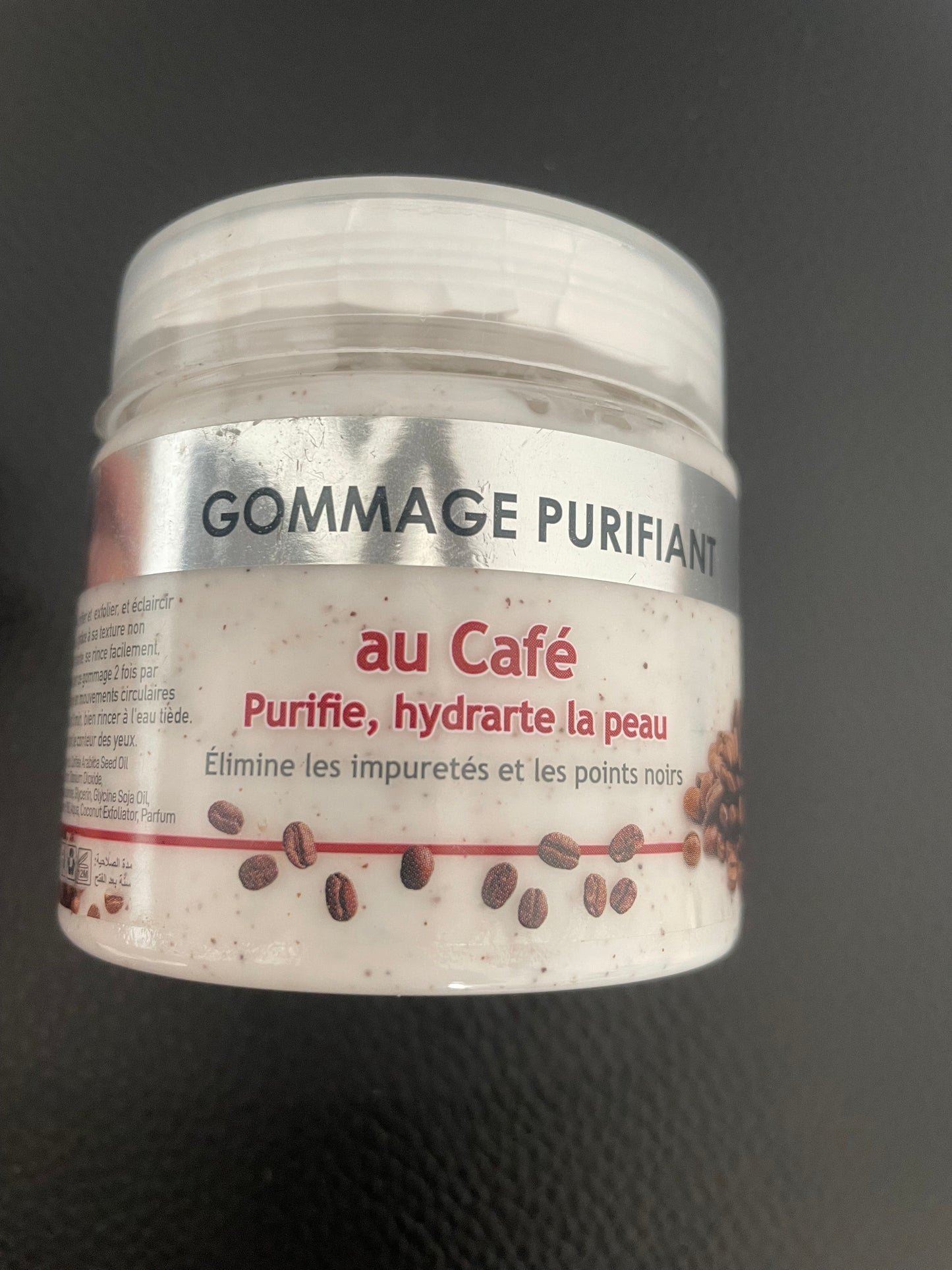 Gommage Purifiant au Café – Exfoliation & Hydratation Naturelle 250g
