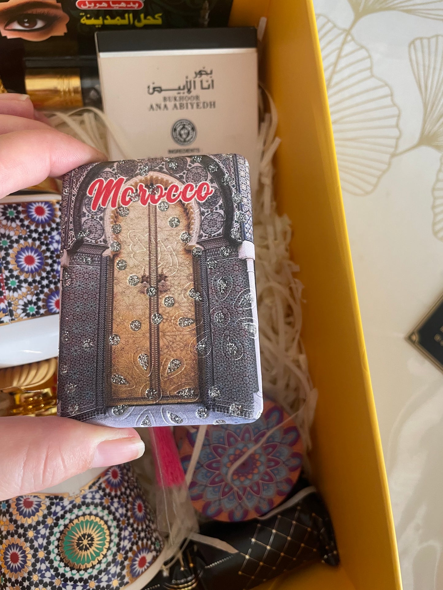 Coffrets cadeaux Senteurs Orientales -Encens, Bougie& Soins du Maroc