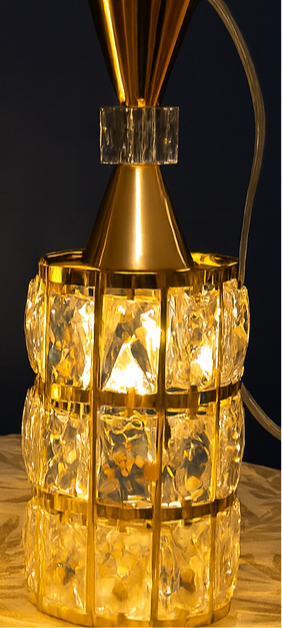 Lustres cristal cylindrique