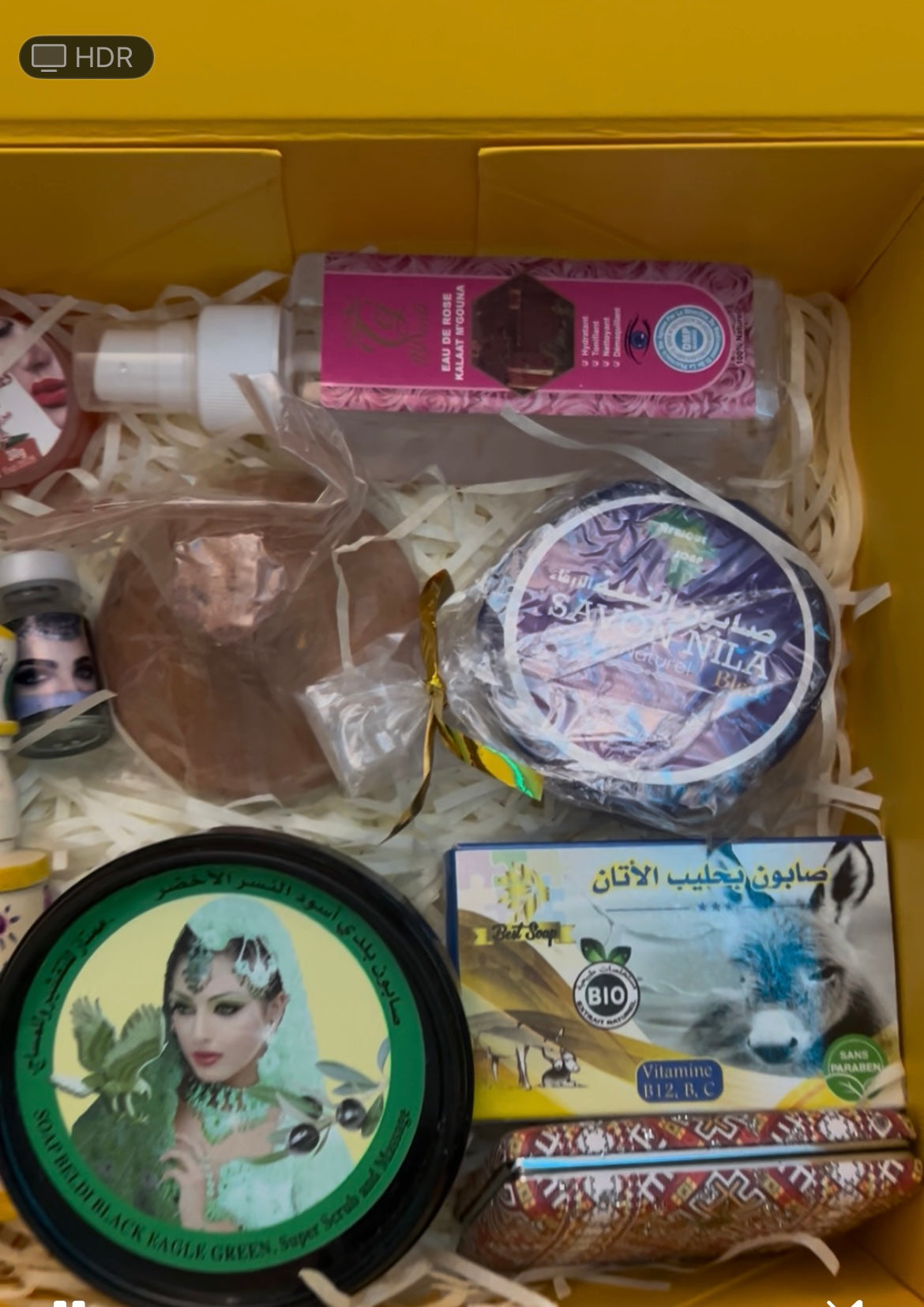 Coffret beauté oriental – Petit modèle 🎁 Soins & senteurs authentiques du Maroc