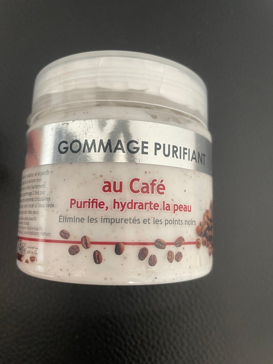 Gommage Purifiant au Café – Exfoliation & Hydratation Naturelle 250g