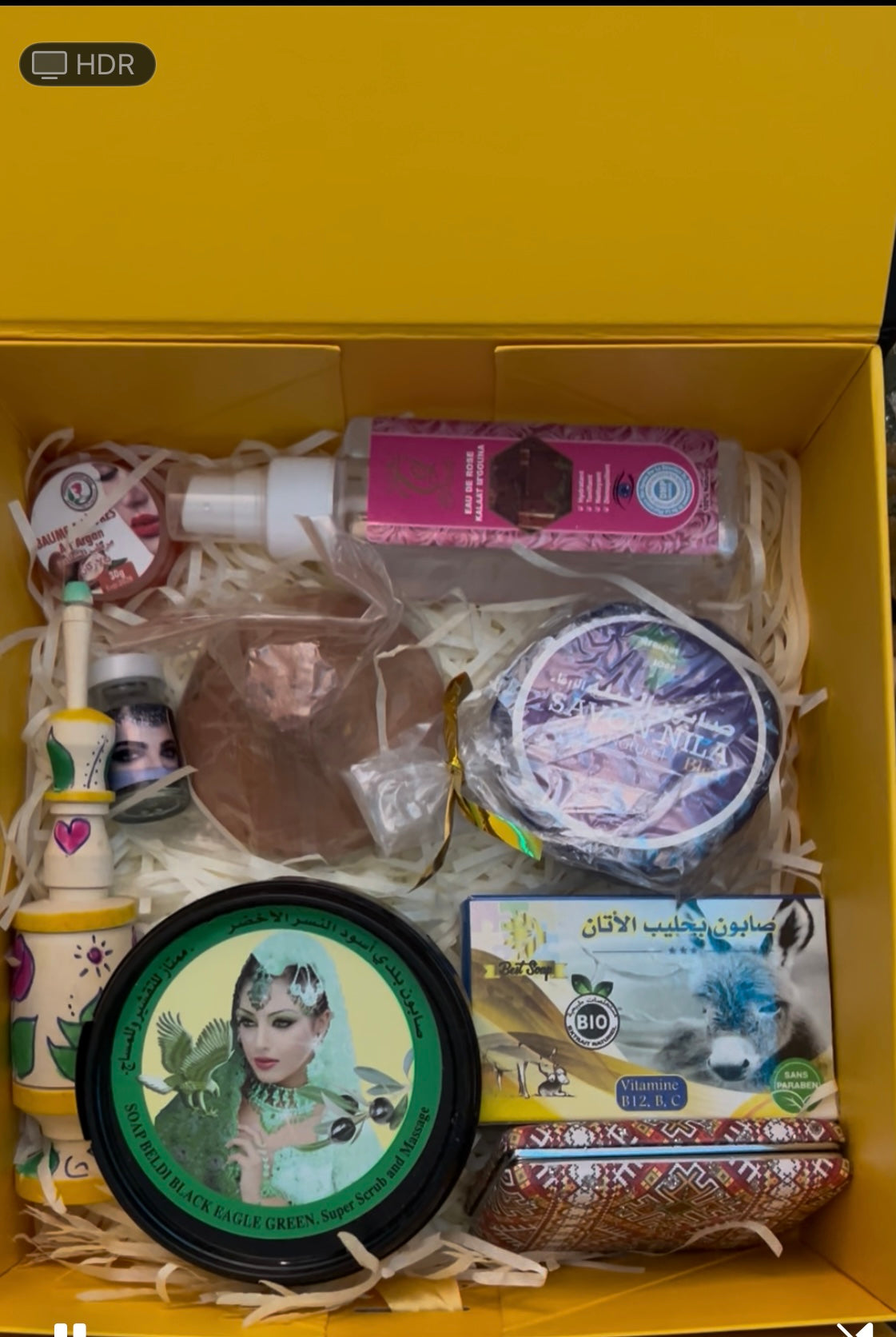 Coffret beauté oriental – Petit modèle 🎁 Soins & senteurs authentiques du Maroc