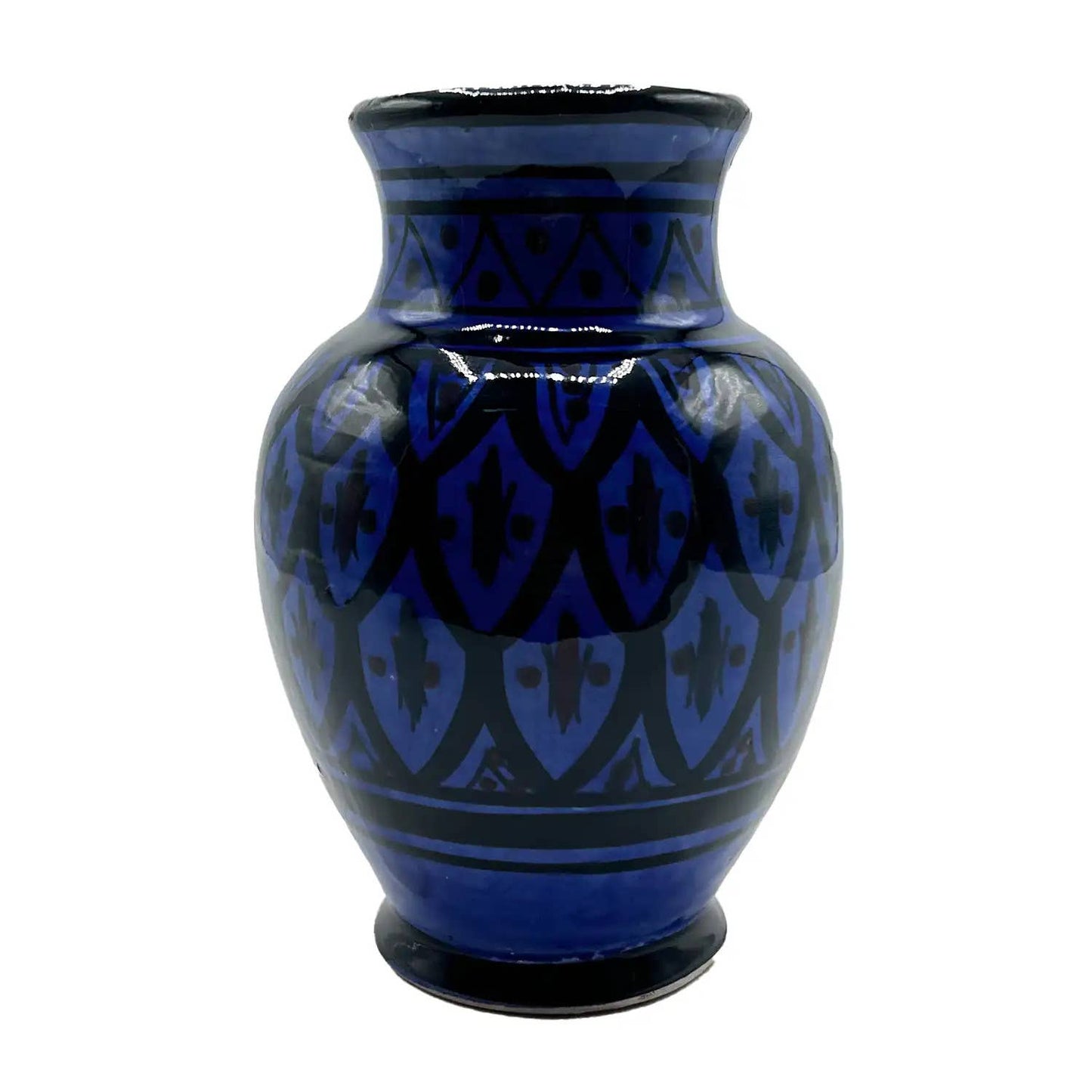 Vase Berbère Marocain En Céramique Terre Cuite De Safi