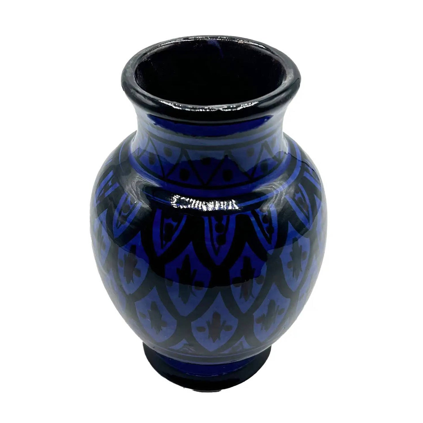 Vase Berbère Marocain En Céramique Terre Cuite De Safi